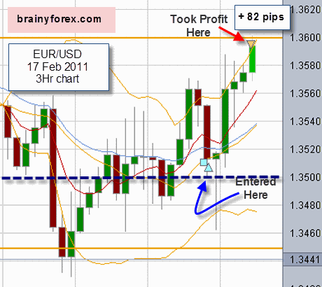 EUR/USD 17 February 2011